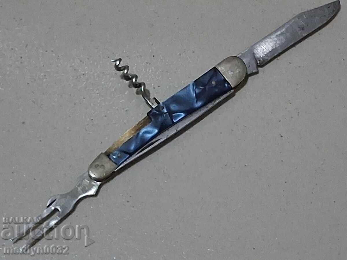 Δημοπρασία Σοσιαλιστικό μαχαίρι Βελίκο Τύρνοβο Σφυρί και δρεπάνι μαχαίρι πιρούνι τιρμπουσόν