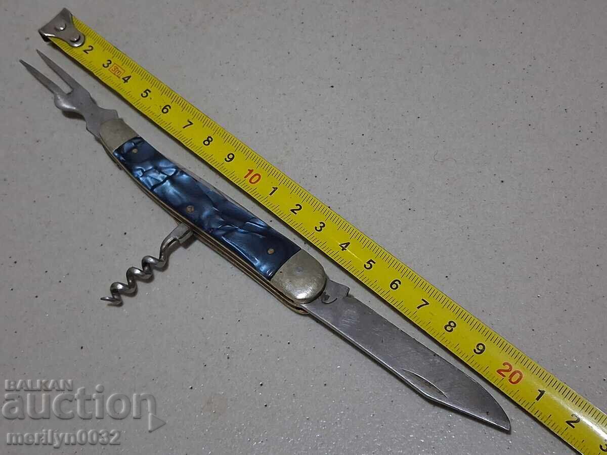 Παράδοση Σοσιαλιστικό μαχαίρι Βελίκο Τύρνοβο Σφυρί και δρεπάνι μαχαίρι πιρούνι τιρμπουσόν