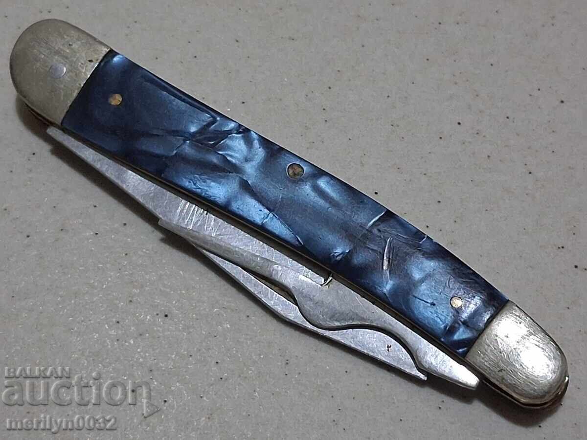 Σοσιαλιστικό μαχαίρι Βελίκο Τύρνοβο Σφυρί και δρεπάνι μαχαίρι πιρούνι τιρμπουσόν - 5