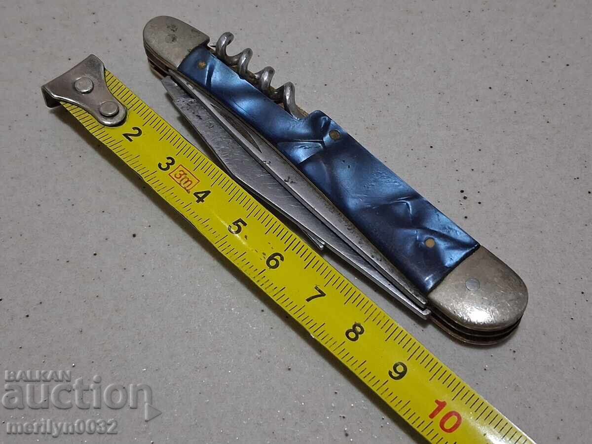 Σοσιαλιστικό μαχαίρι Βελίκο Τύρνοβο Σφυρί και δρεπάνι μαχαίρι πιρούνι τιρμπουσόν - 7