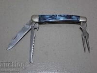 Σοσιαλιστικό μαχαίρι Βελίκο Τύρνοβο Σφυρί και δρεπάνι μαχαίρι πιρούνι τιρμπουσόν