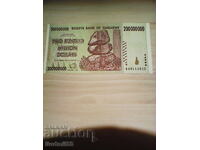 Zimbabwe - 200 000 000 DOLARI (2008)