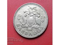 Barbados - 25 Cents 1980