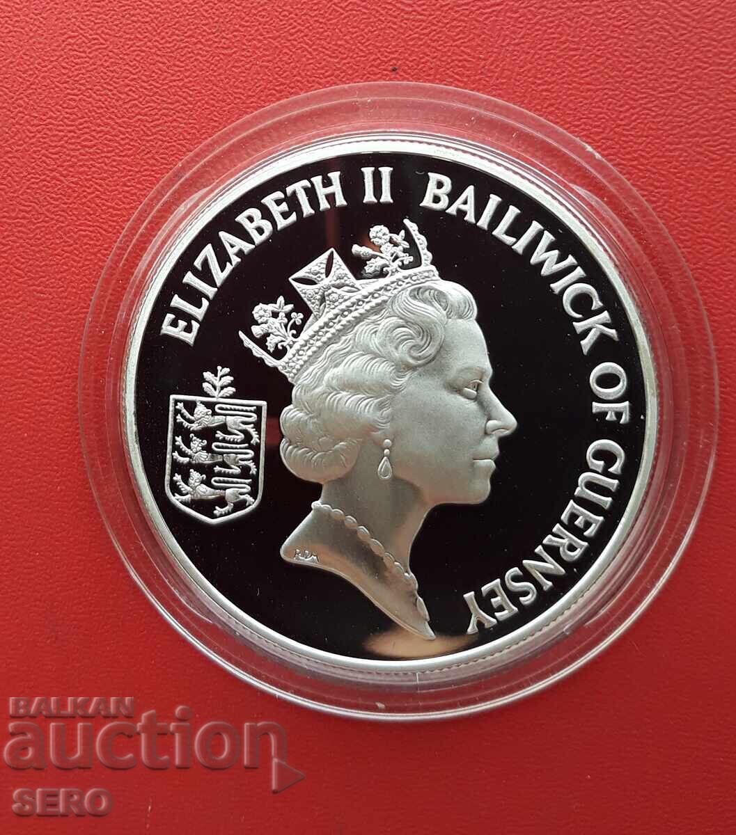 Аукцион Остров Гърнси-2 паунда 1995-50 г. от края на II-та св.война Аукцион Остров Гърнси-2 паунда 1995-50 г. от края на II-та св.война