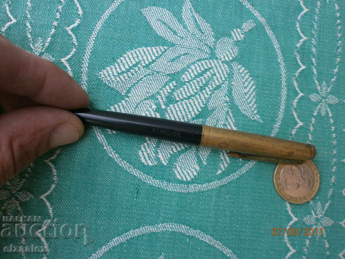 Auction Old bronze pen Auction Old bronze pen