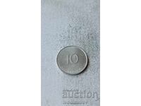 Cuba 10 centavos 1988