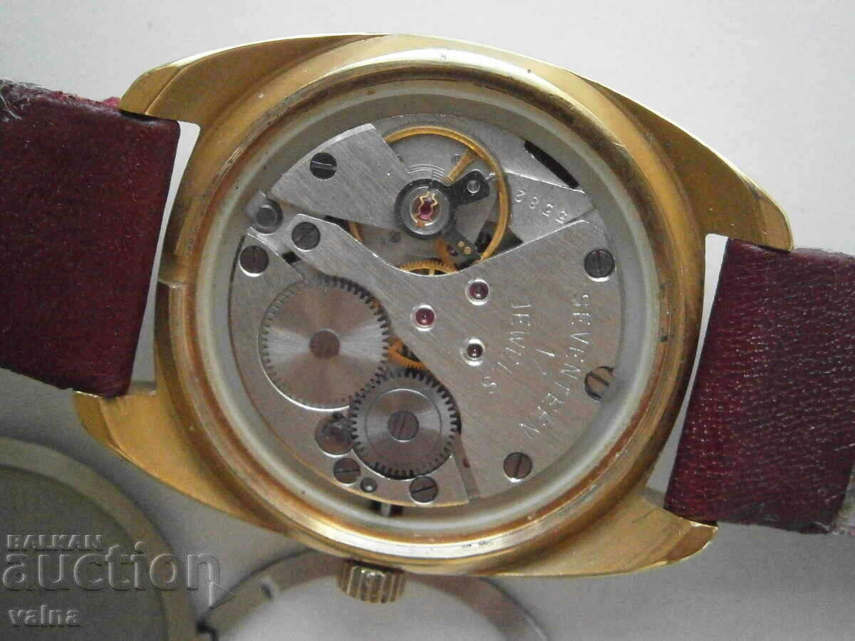 POLJOT, cal. 2614, 17 rubine, URSS. Foarte bine conservat! - 7