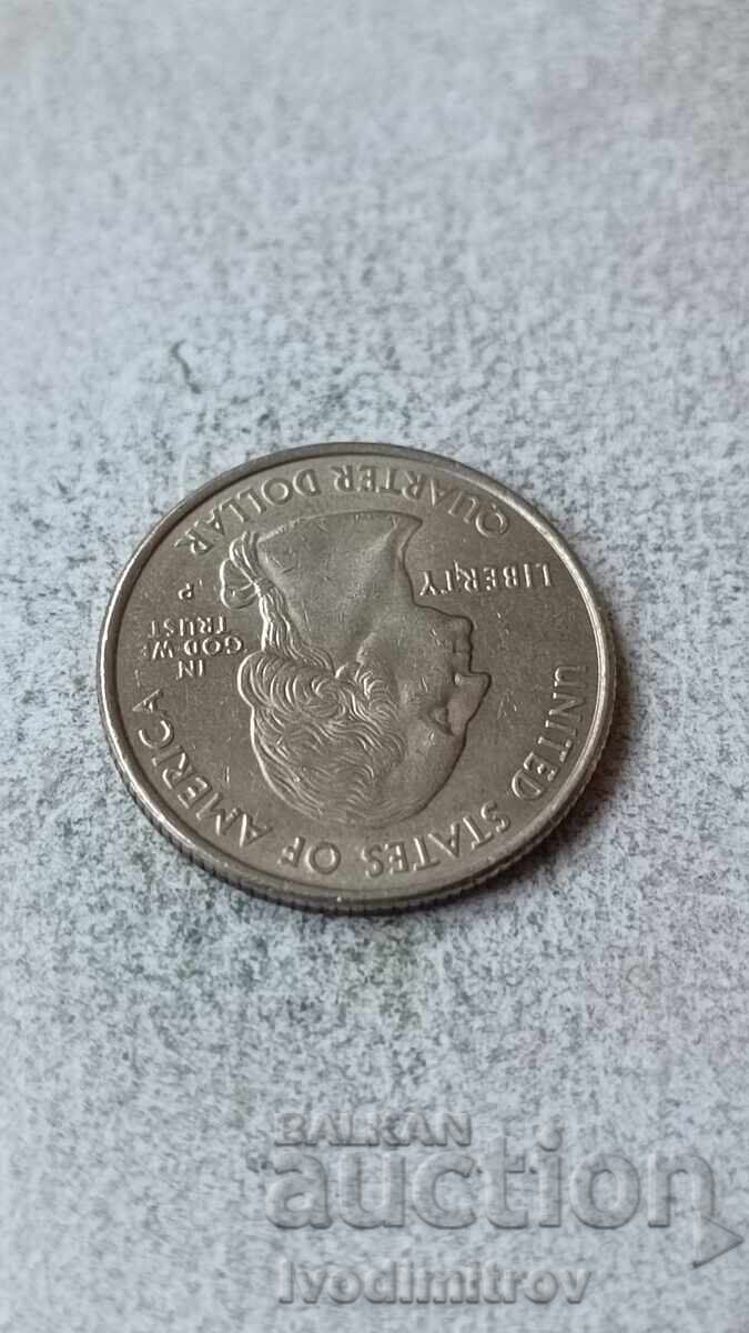 ΗΠΑ 25 σεντς 1999 P Κονέκτικατ με τιμή 1.45 BGN | € 0.74