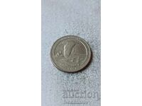 USA 25 Cents 2018 P Block Island National Wildlife Refuge