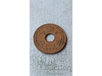 British East Africa 5 Cents 1943