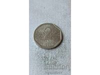 Франция 2 франка 1993