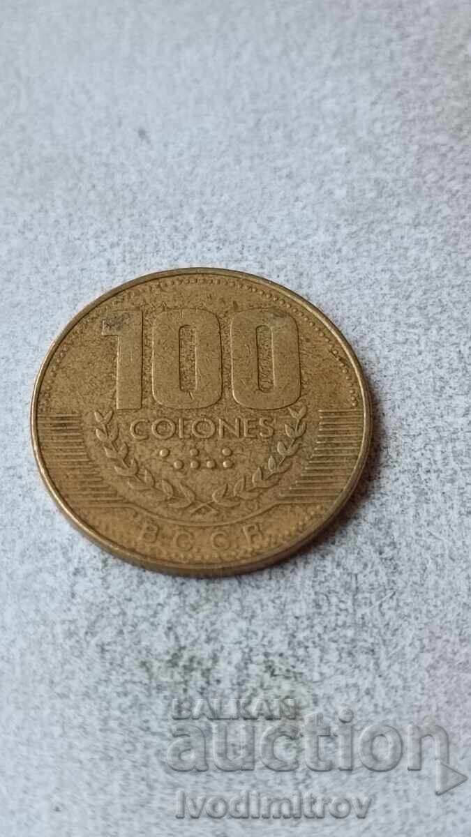 Коста Рика 100 колон 1999