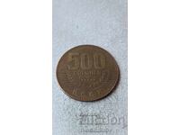 Costa Rica 500 Colones 2007