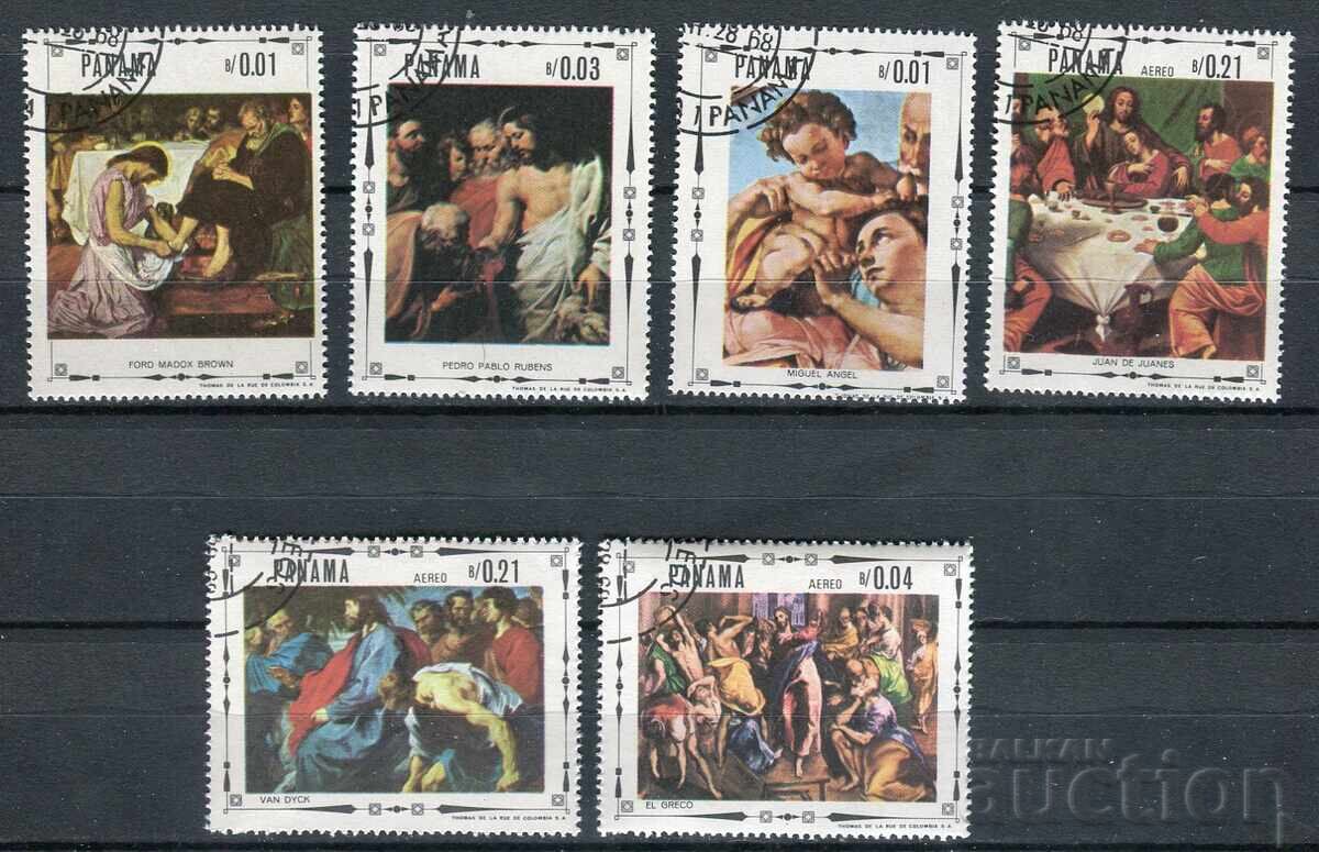 Παναμάς 1968. CTO - Τέχνη, Βιβλικά μοτίβα