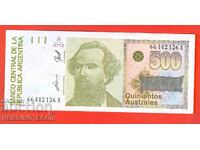 ARGENTINA 500 Pesos emisiune 1988 1990 NOUĂ UNC