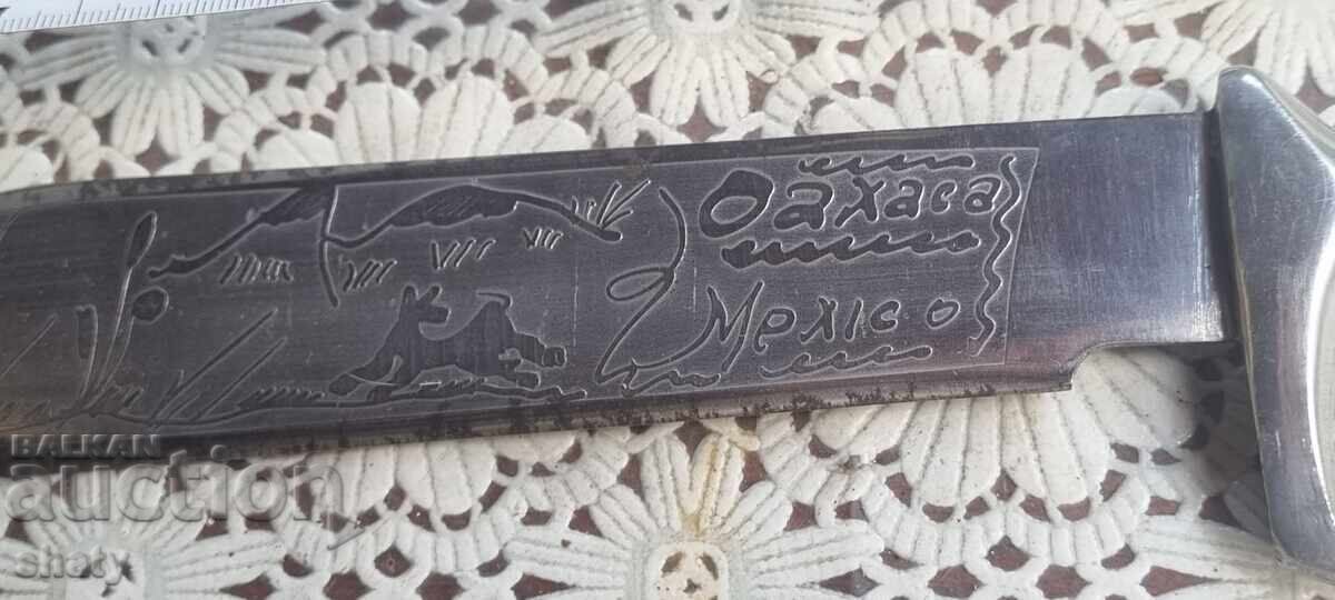 Παλιό μεξικάνικο μαχαίρι με τιμή 155.00 BGN | € 79.25