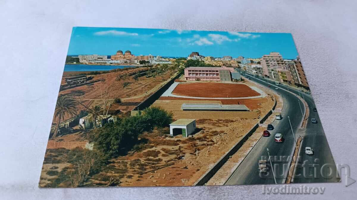 Postcard Benghazi Sharia San Lo Postcard Benghazi Sharia San Lo