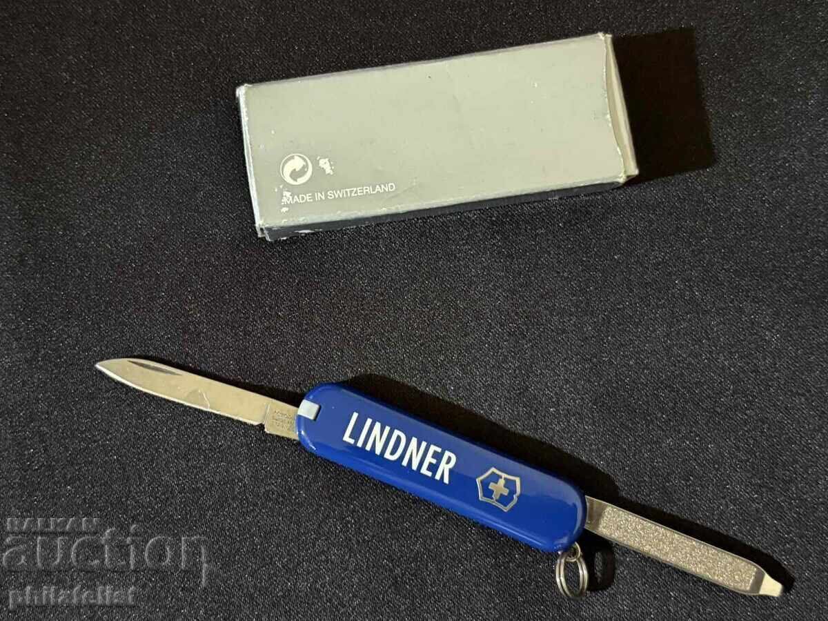 Доставка на Швейцарски джобен нож Victorinox 58 мм тъмносиньо , ново