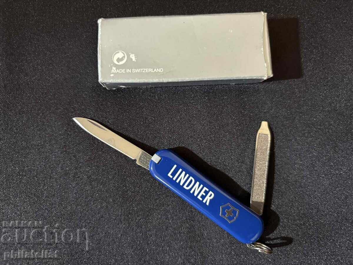 Швейцарски джобен нож Victorinox 58 мм тъмносиньо , ново - 5