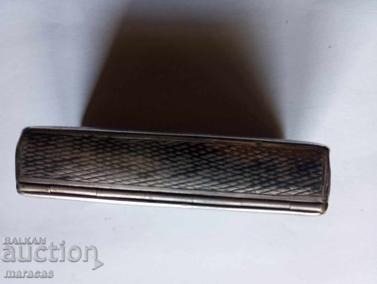 Livrarea Vechiă cutie de argint pentru tabac de prizat din Rusia Țaristă