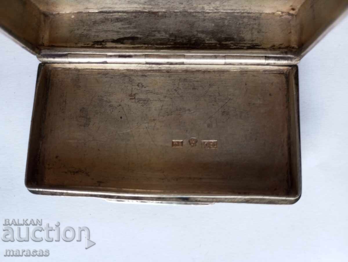 Παλιό ασημένιο κουτί για σναφ από την Τσαρική Ρωσία - 5
