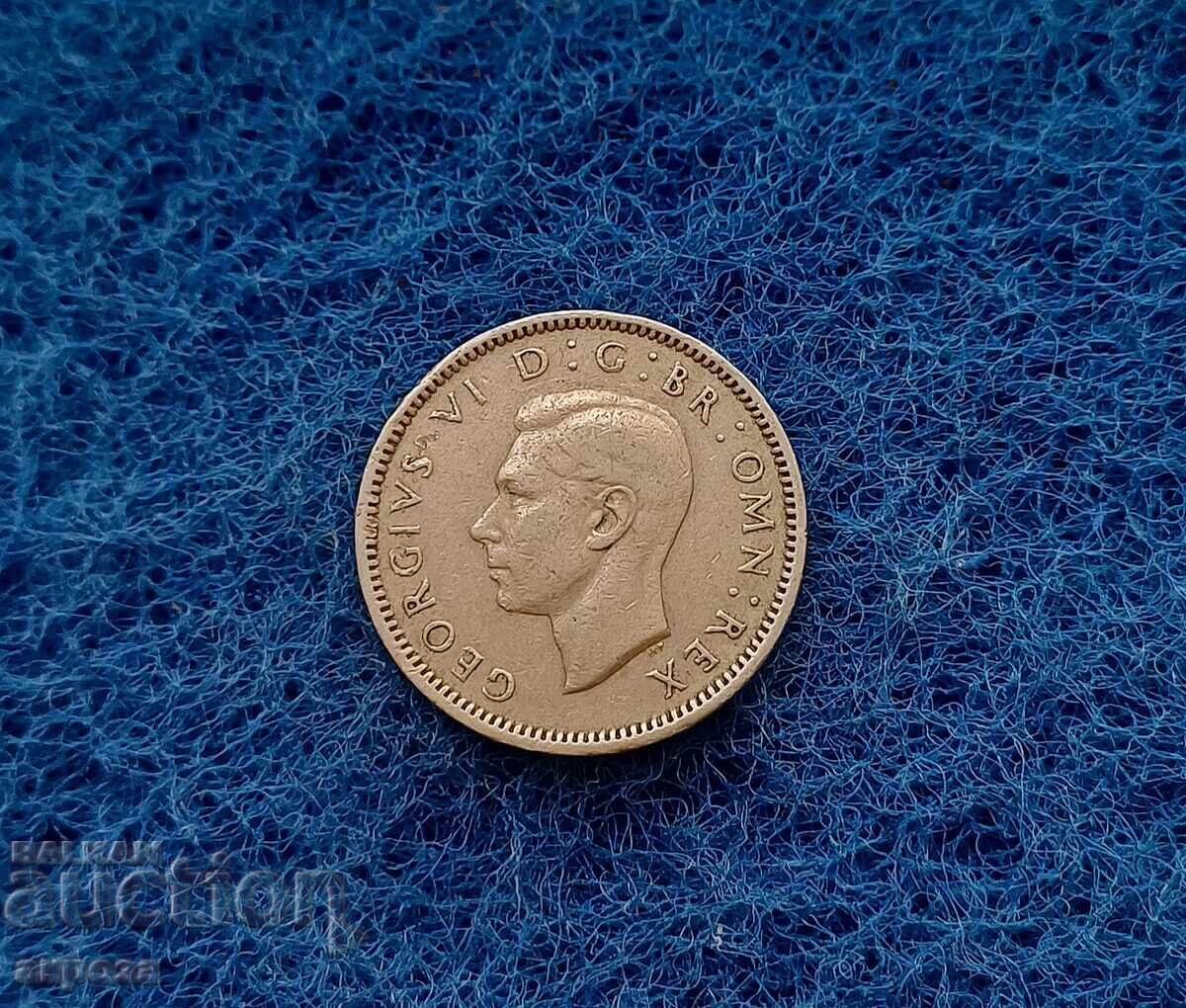6 Pence Great Britain 1949 with price 2.20 BGN | € 1.12 6 Pence Great Britain 1949 with price 2.20 BGN | € 1.12