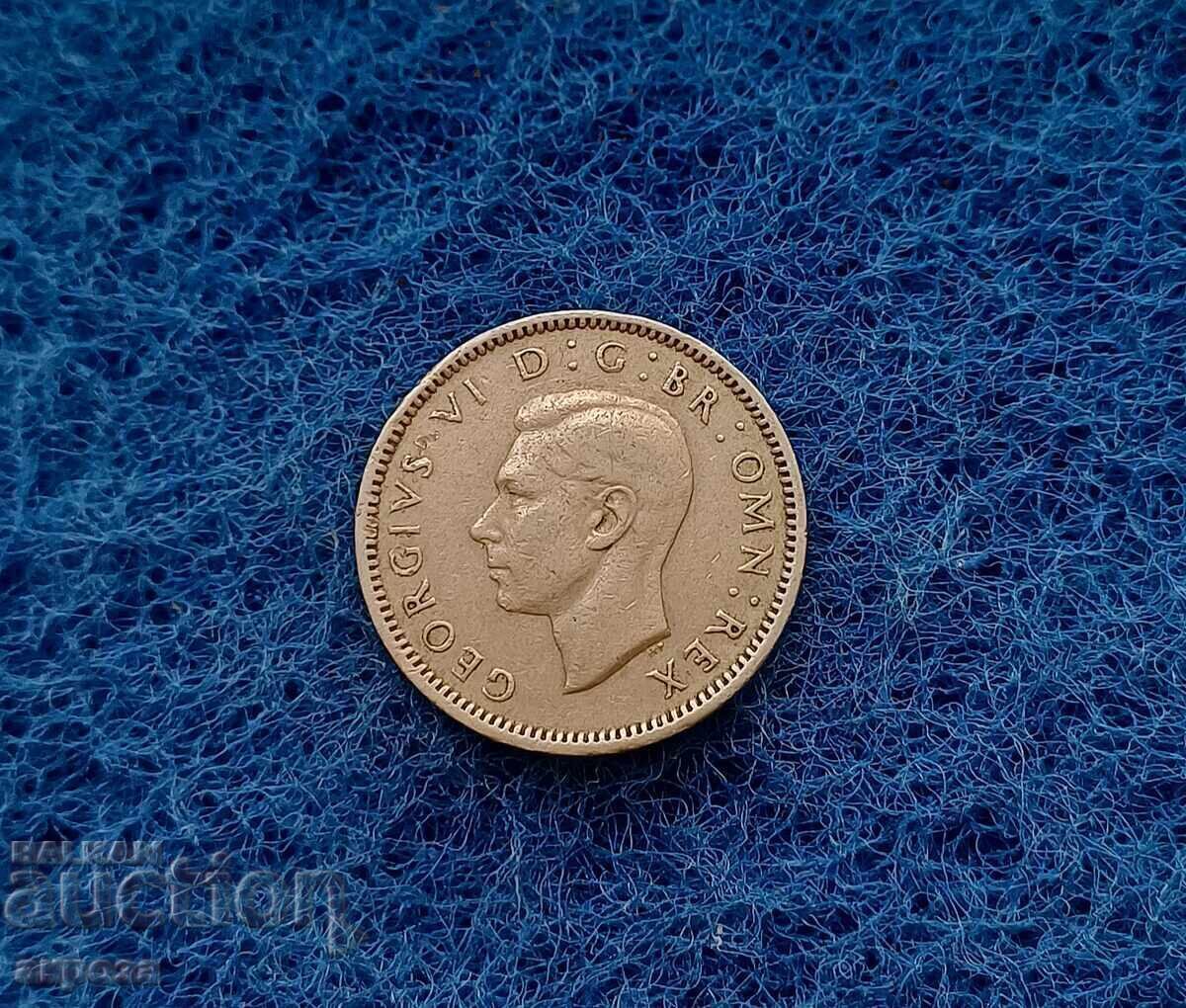 6 pence Marea Britanie 1949 cu preț € 1.61 | 3.15 BGN 6 pence Marea Britanie 1949 cu preț € 1.61 | 3.15 BGN