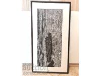 Painting Graphics by Artist Stefan Stefanov (1941-2012)