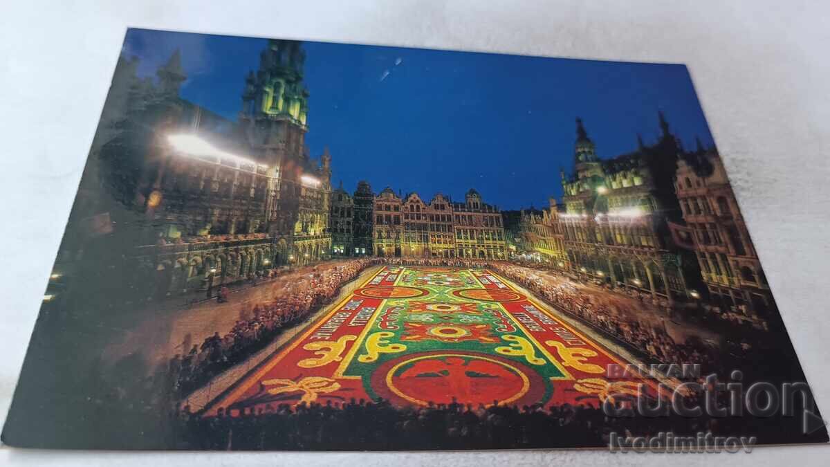 Ταχυδρομική κάρτα Brussels Grand Place 1988