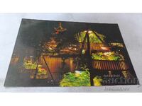 Postcard Copenhagen Chinese Tower Tivoli 1986