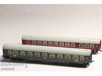 TT   1/120   ЛОКОМОТИВ  ВАГОН  ВЛАК ВЛАКЧЕ ЖП ЛОТ 2 БР.