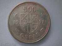 Ghana - 500 Cedis, 1998 - 49m