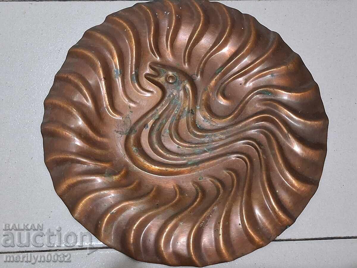 Χάλκινο ανάγλυφο πάνελ φιγούρα χαλκού