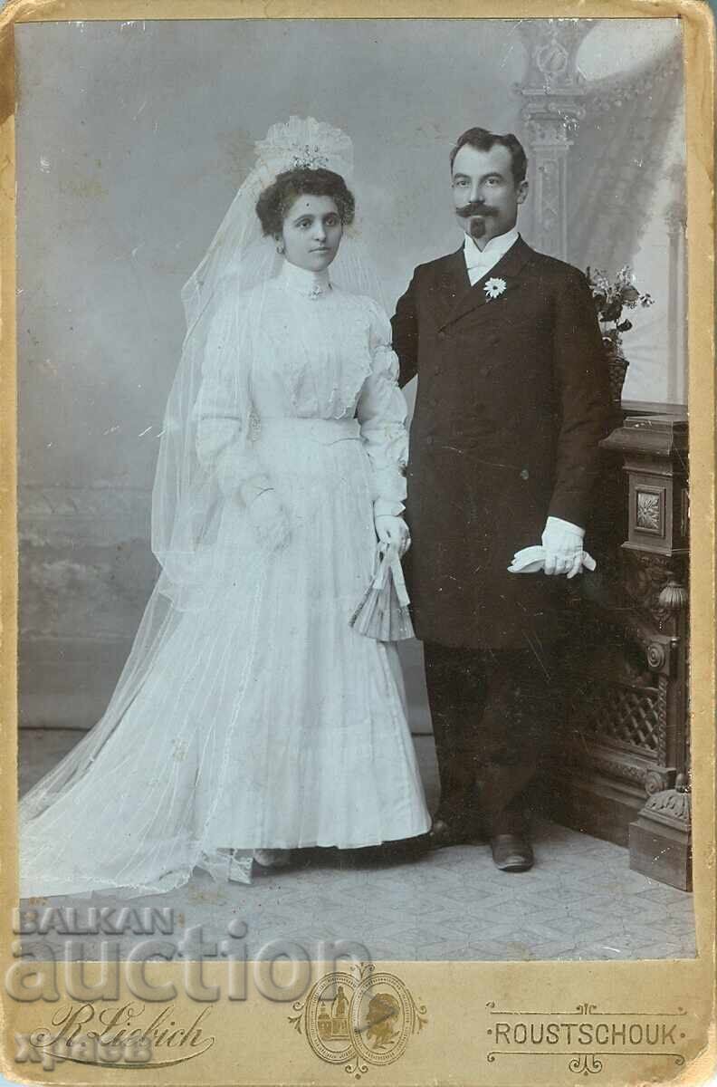 СТАРА ФОТОГРАФИЯ - КАРТОН - Р.ЛИБИХ - РУСЕ - 0218 СТАРА ФОТОГРАФИЯ - КАРТОН - Р.ЛИБИХ - РУСЕ - 0218