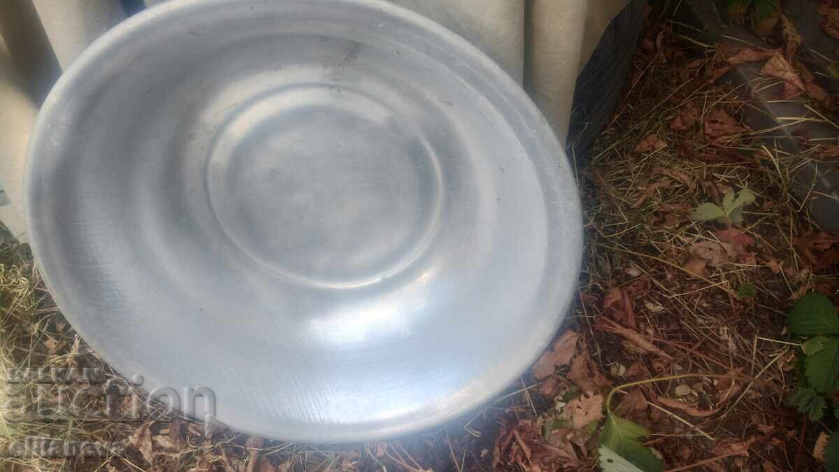 Παλιό αλουμινένιο τηγάνι