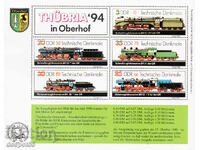 1994. Ανατολική Γερμανία. Τεχνικά επιτεύγματα - Thübria ´94. Φαξίμιλε