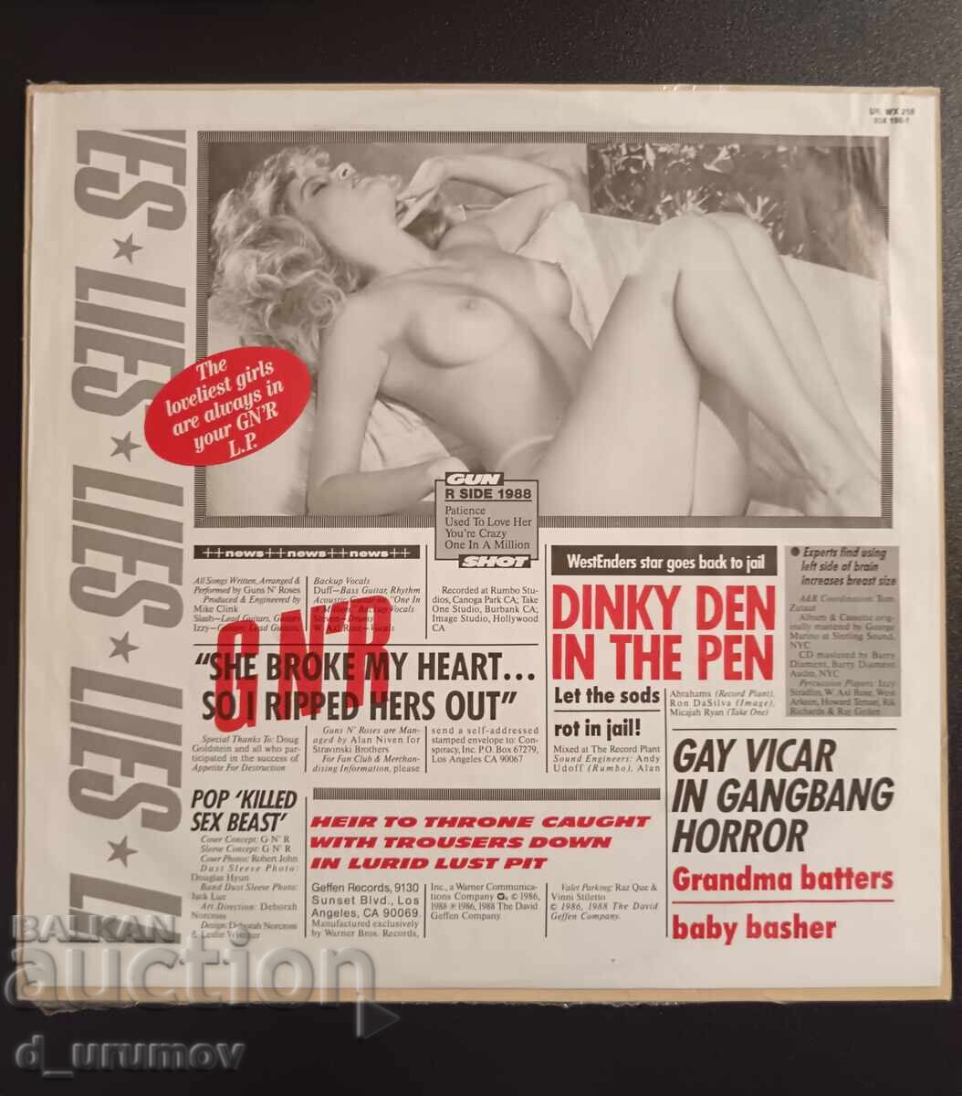 Delivery of Guns N' Roses – G N' R Lies Record/Ltd Edition, Bandana/ - RARE