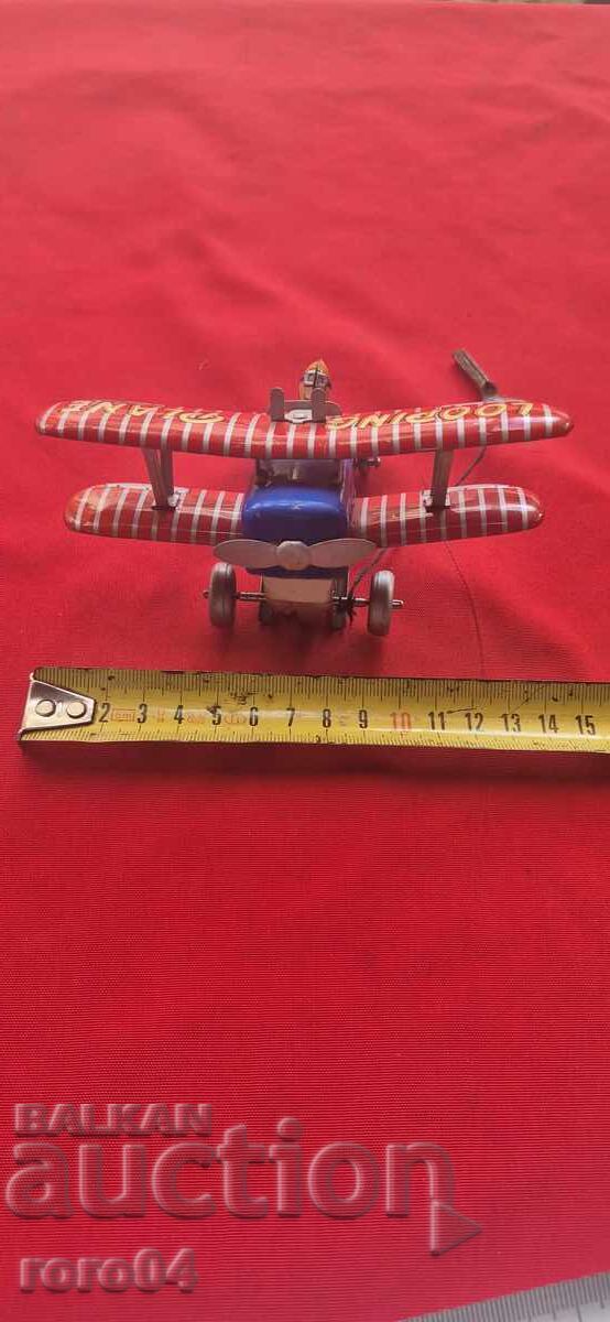 ΠΑΛΙΟ ΜΕΤΑΛΛΙΚΟ ΜΗΧΑΝΙΚΟ ΠΑΙΧΝΙΔΙ - ΑΕΡΟΣΚΑΦΟΣ - 5 ΠΑΛΙΟ ΜΕΤΑΛΛΙΚΟ ΜΗΧΑΝΙΚΟ ΠΑΙΧΝΙΔΙ - ΑΕΡΟΣΚΑΦΟΣ - 5