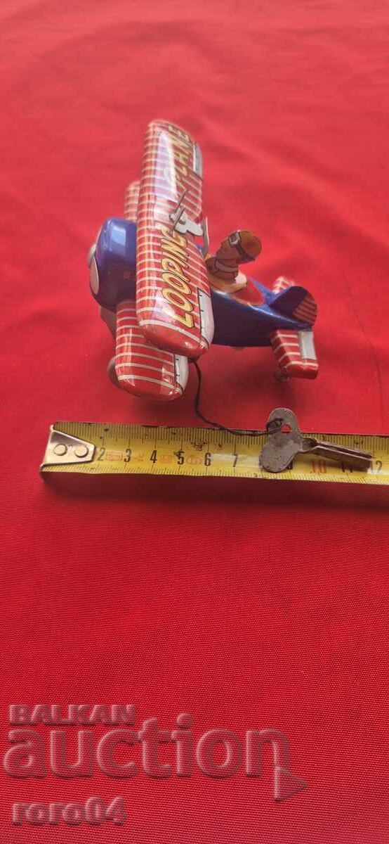 ΠΑΛΙΟ ΜΕΤΑΛΛΙΚΟ ΜΗΧΑΝΙΚΟ ΠΑΙΧΝΙΔΙ - ΑΕΡΟΣΚΑΦΟΣ - 6 ΠΑΛΙΟ ΜΕΤΑΛΛΙΚΟ ΜΗΧΑΝΙΚΟ ΠΑΙΧΝΙΔΙ - ΑΕΡΟΣΚΑΦΟΣ - 6