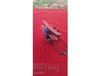 ΠΑΛΙΟ ΜΕΤΑΛΛΙΚΟ ΜΗΧΑΝΙΚΟ ΠΑΙΧΝΙΔΙ - ΑΕΡΟΣΚΑΦΟΣ