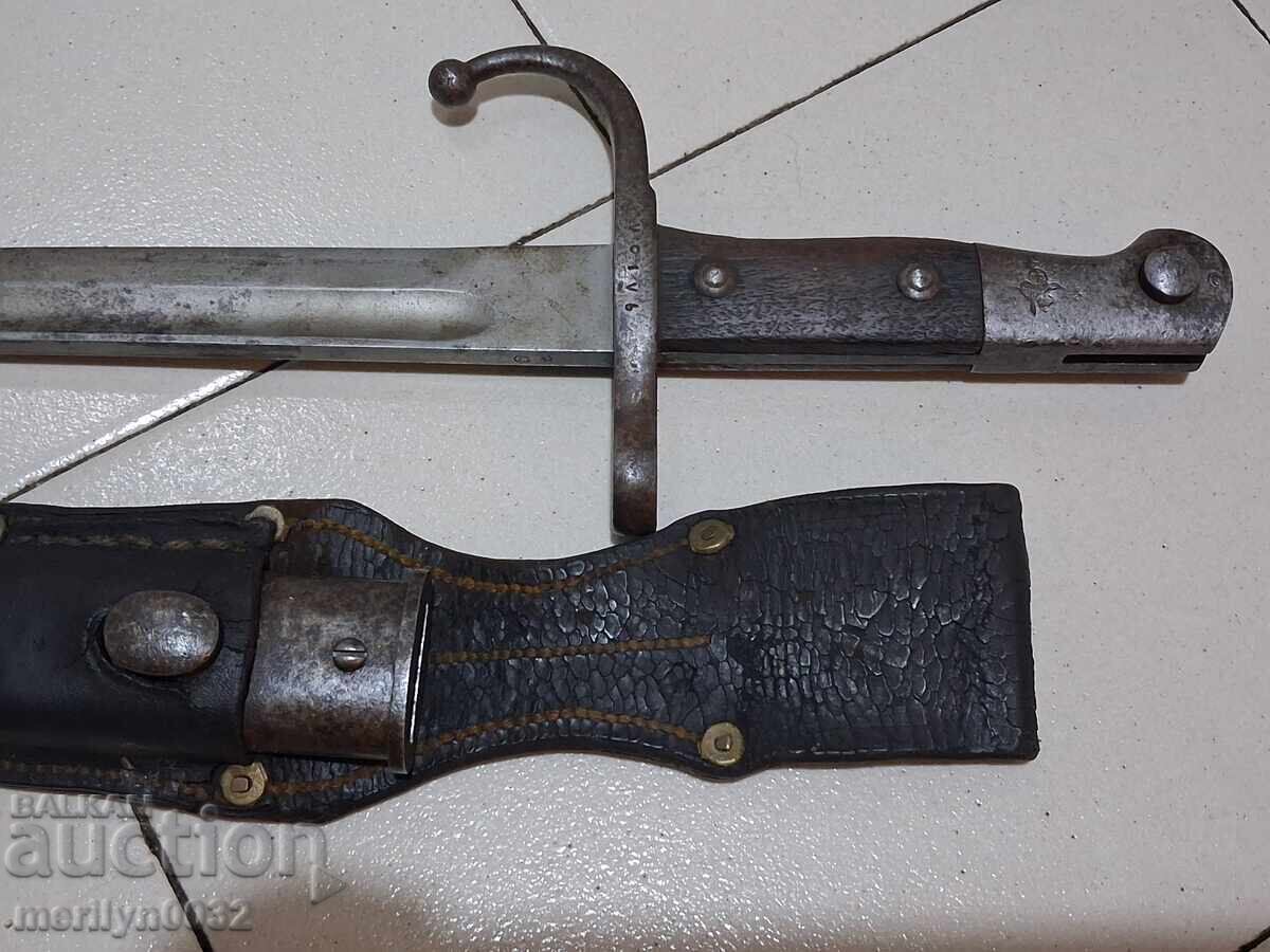 Μπαγιονέτα, μαχαίρι, μπαγιονέτα για τουρκικό τουφέκι Mauser 1890 με τιμή 599.00 BGN | € 306.26