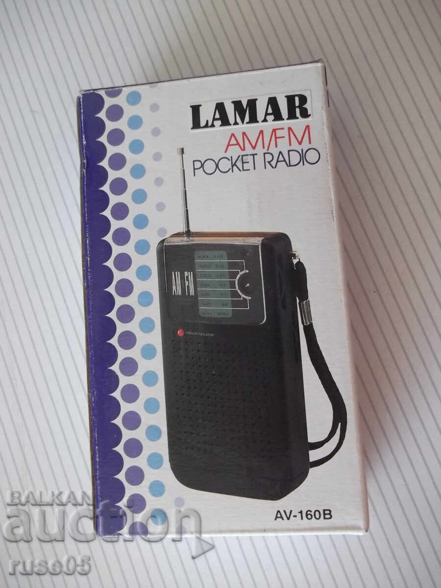 Radiotransistor "LAMAR - AV-160B" nou funcțional - 6