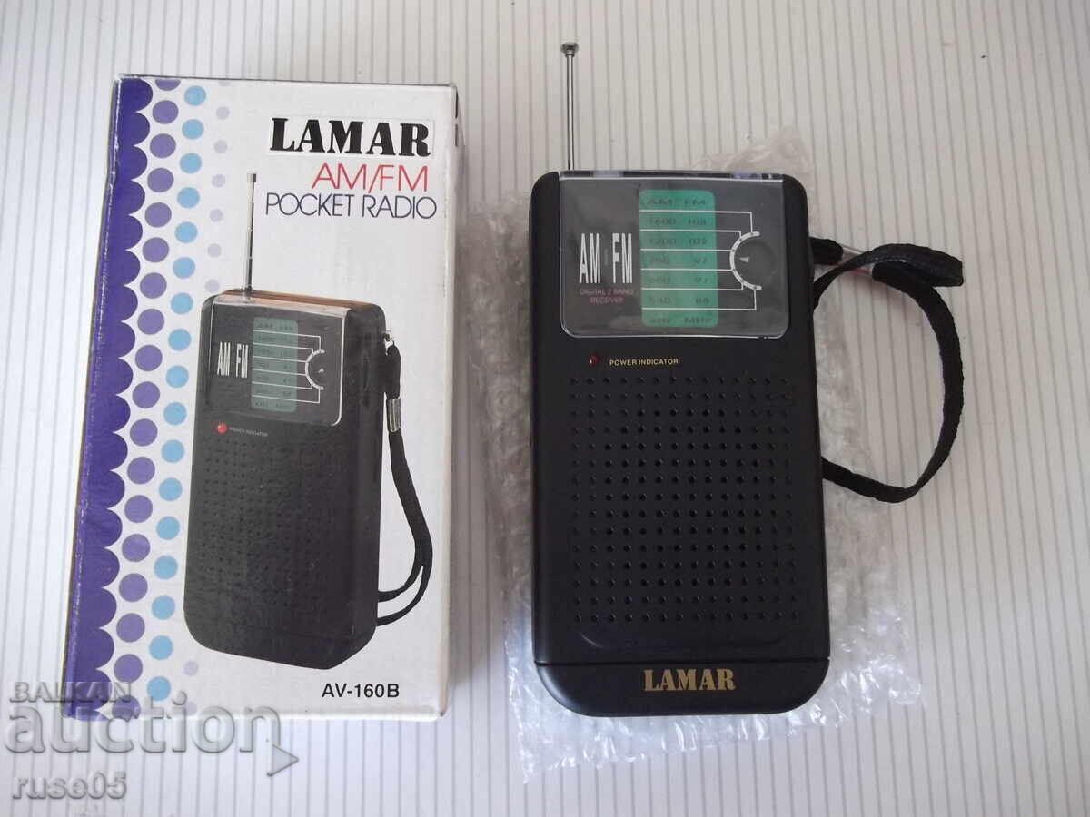 Radiotransistor "LAMAR - AV-160B" nou funcțional