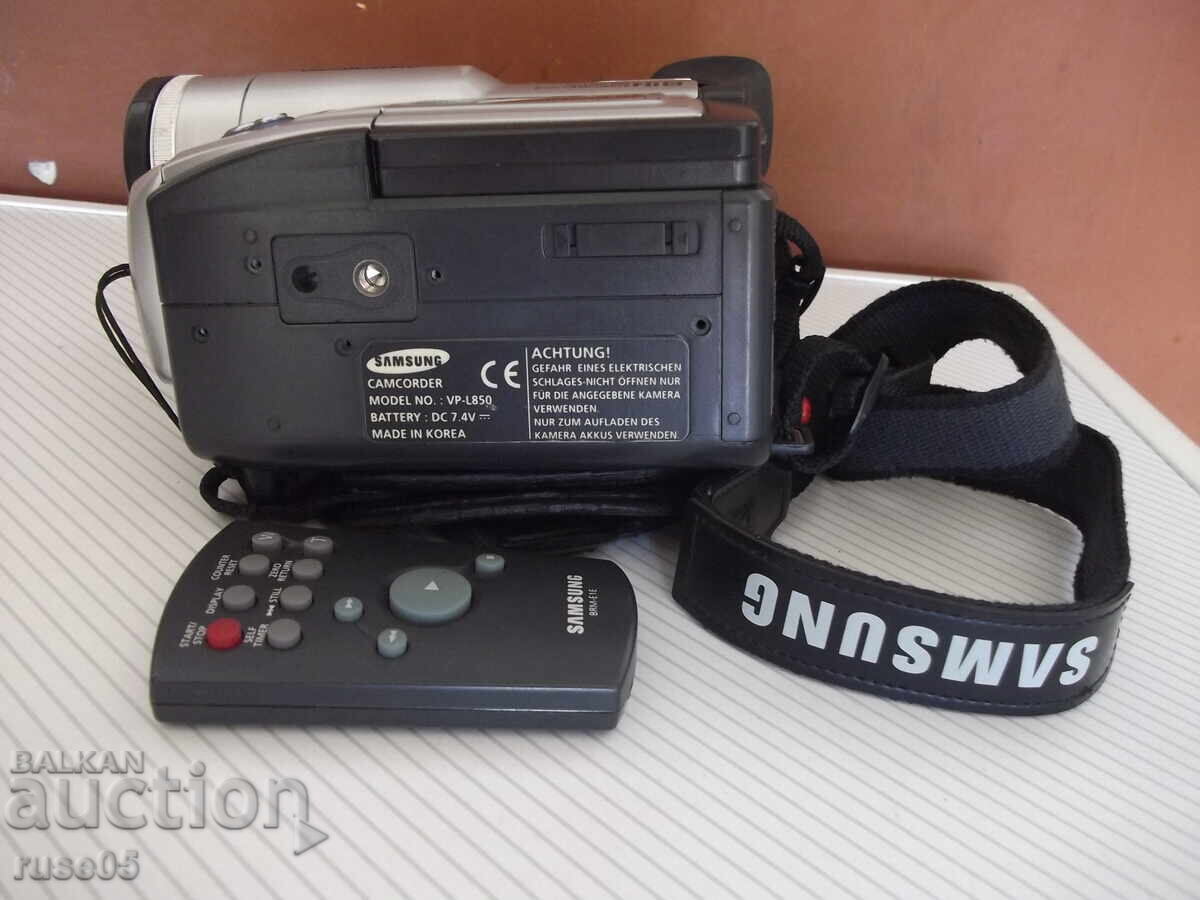 Video Camera "SAMSUNG - VP-L850" - 7 Video Camera "SAMSUNG - VP-L850" - 7