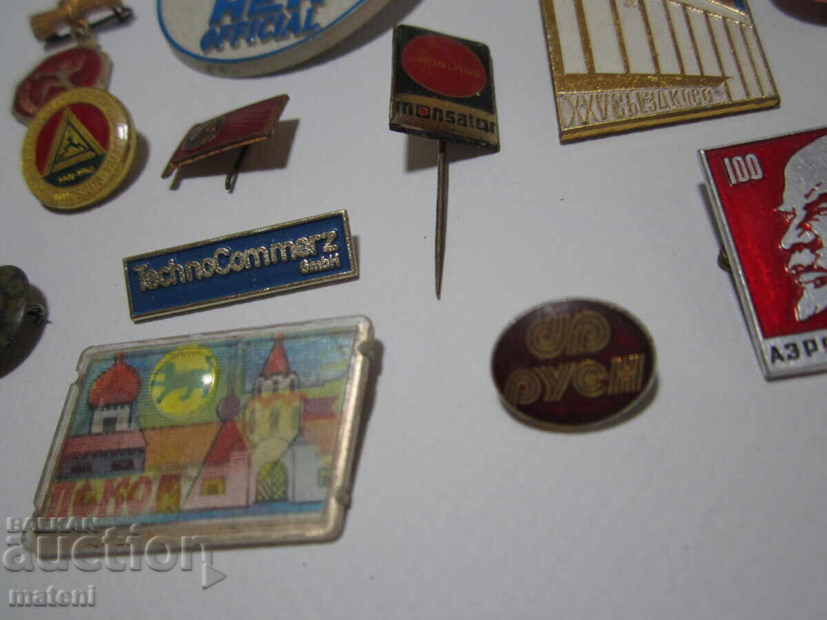 LOT OF BADGES - 5
