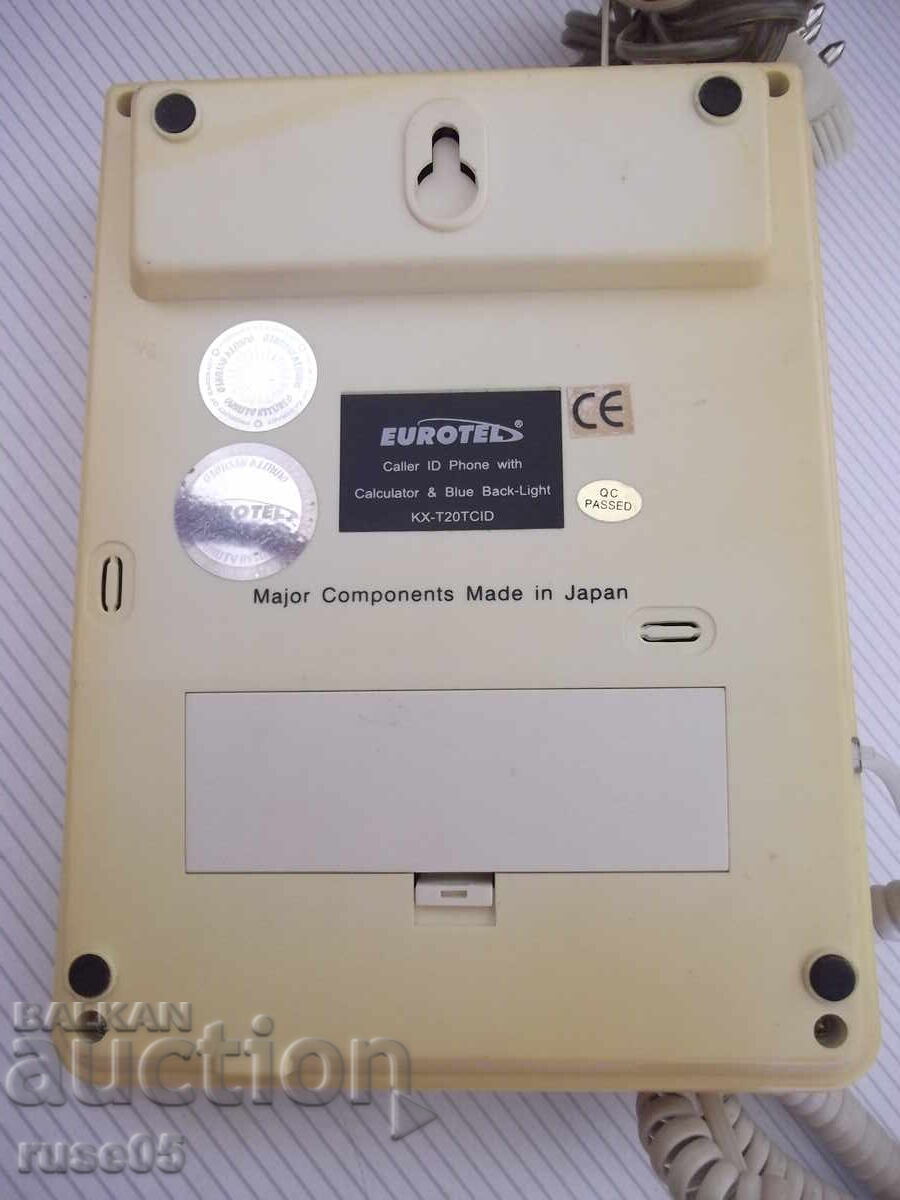 Τηλέφωνο "EUROTEL - KX-T20TCID" - 6