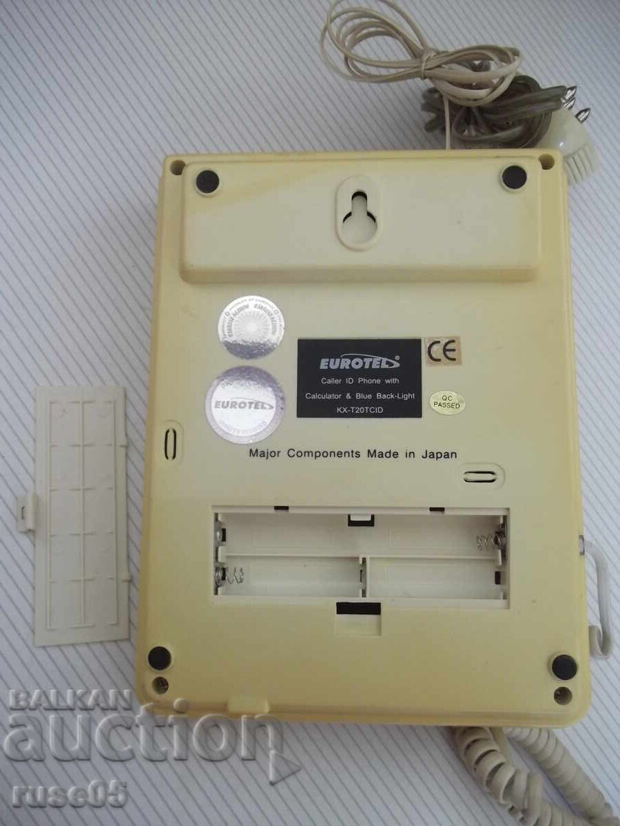 Τηλέφωνο "EUROTEL - KX-T20TCID" - 7