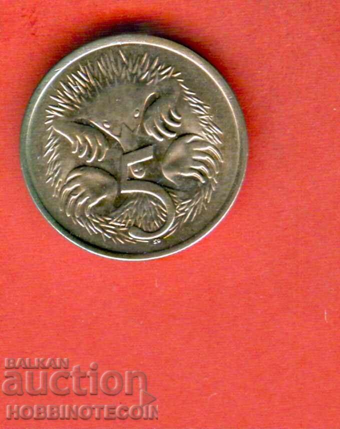 ΑΥΣΤΡΑΛΙΑ AUSTRALIA 5 Σεντ έκδοση 1980 ΝΕΟ UNC