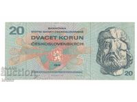 Czechoslovakia - 20 Korun - 1970 - P# 92b - Paper