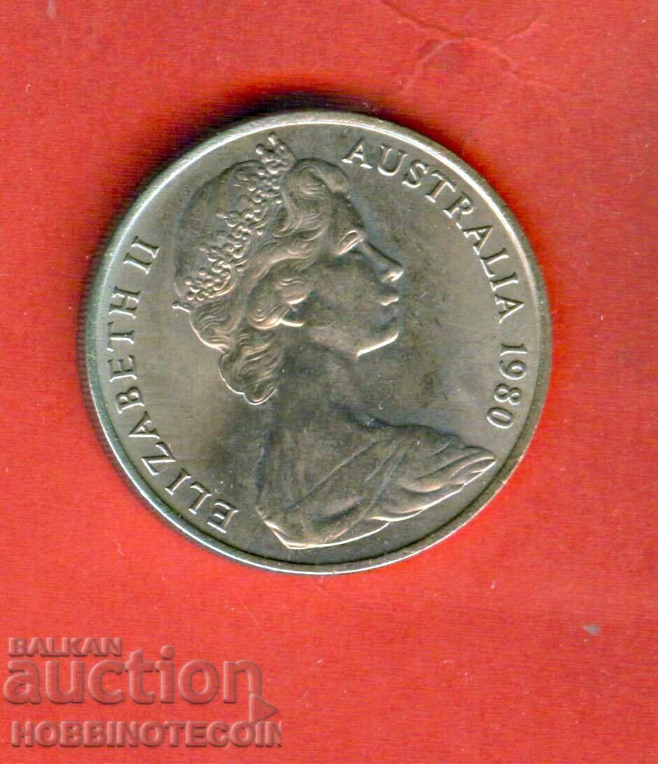 AUSTRALIA AUSTRALIA 20 Cents issue 1980 NEW UNC with price 2.53 BGN | € 1.29 AUSTRALIA AUSTRALIA 20 Cents issue 1980 NEW UNC with price 2.53 BGN | € 1.29